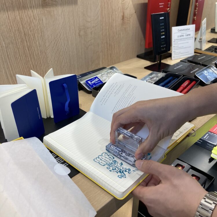 原宿限定のスタンプ