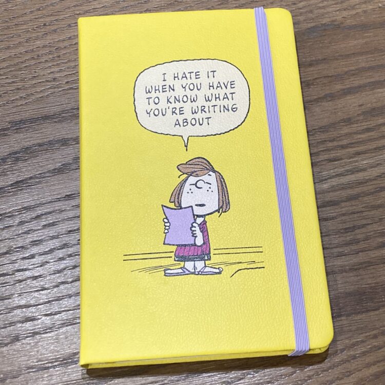 ピーナッツノートブック