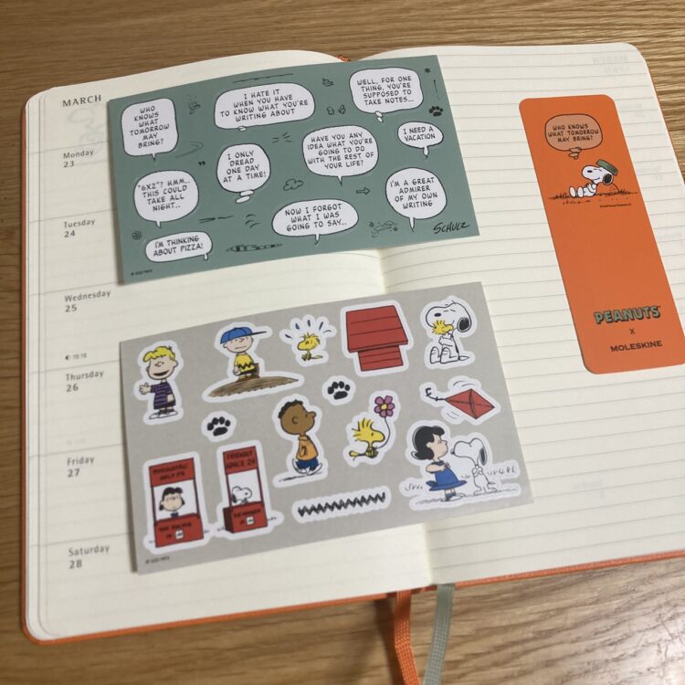 ピーナッツウィークリーダイアリー