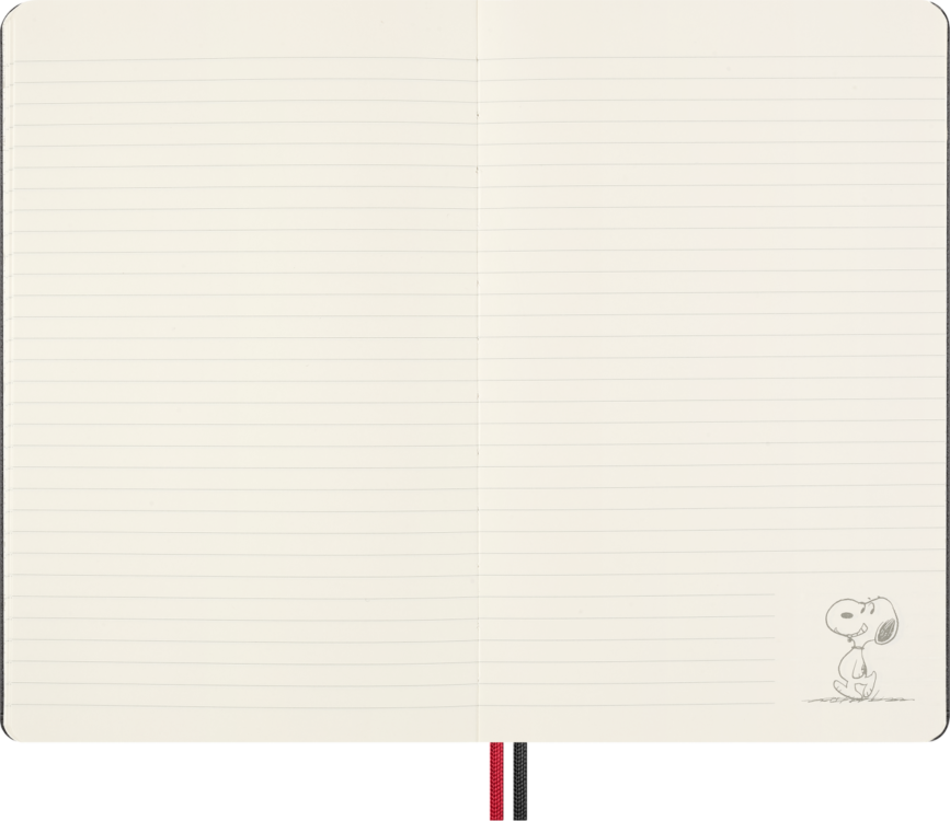 ピーナッツノートブック＆ブラックウィング鉛筆のセット